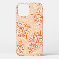 Autumn background. Leaf seamless patternbackground