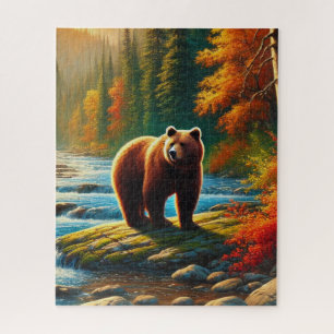 Autumn Bear Puzzle