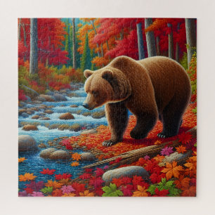 Autumn Bear Puzzle