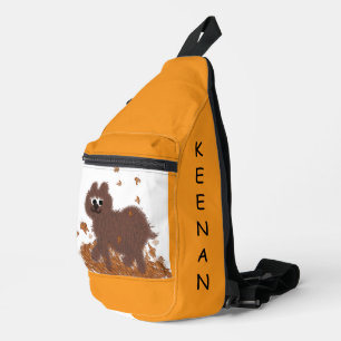 Autumn Bear Sling Bag