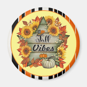Autumn Beautiful Trendy Thanksgiving Collection Magnet