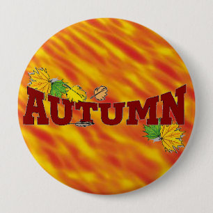 Autumn Beauty - 10 Cm Round Badge
