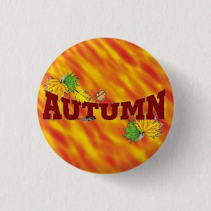 Autumn Beauty - 3 Cm Round Badge
