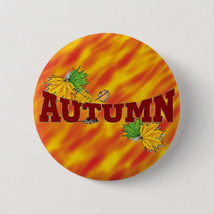 Autumn Beauty - 6 Cm Round Badge