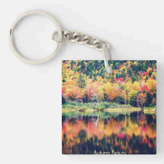 Autumn Beauty Acrylic Keychain