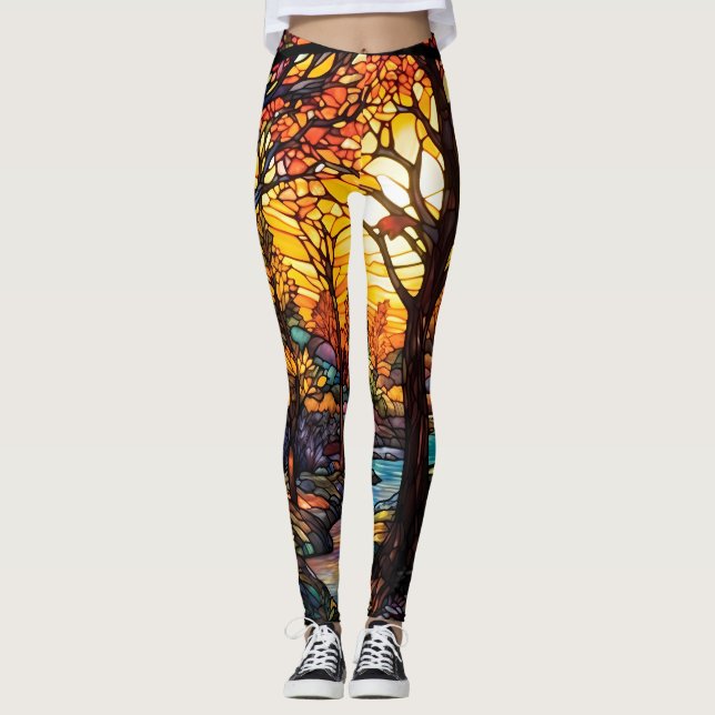 Autumn Beauty Leggings (Front)