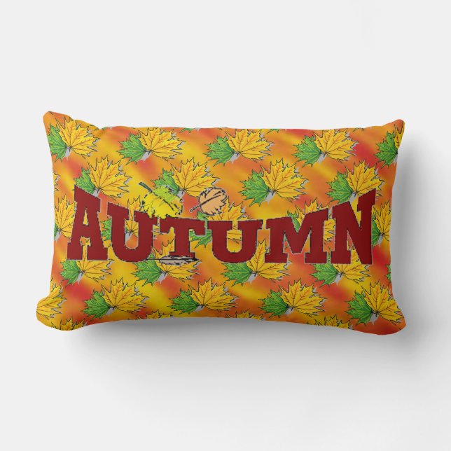 Autumn Beauty - Lumbar Cushion (Front)