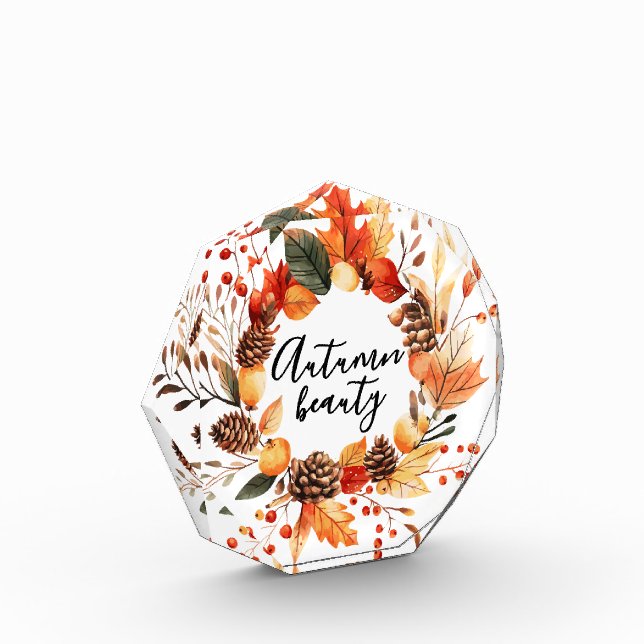 Autumn Beauty  Photo Block (Left)