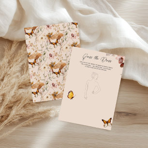 Autumn Beige Wildflower Guess the Dress Game