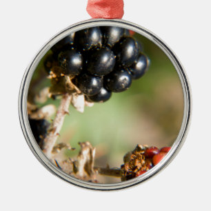 Autumn Berries Metal Tree Decoration