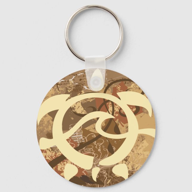 Autumn-BG-Turtle Key Ring (Front)