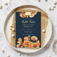 Autumn Birthday Party Fall Fete Orange Blossom