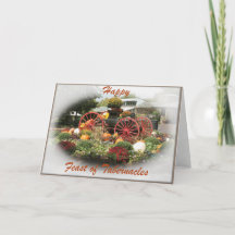 Autumn Blessings Feast of Tabernacles Card