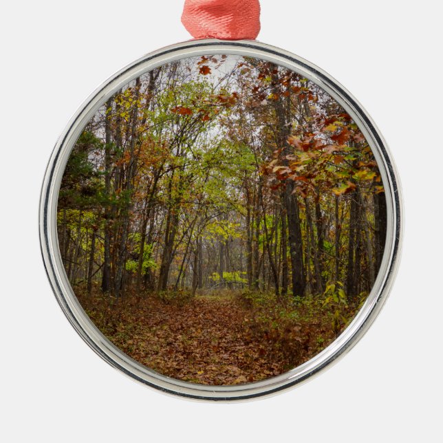 Autumn Bliss Metal Tree Decoration (Front)