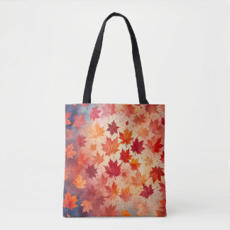 Autumn Bliss Watercolor Tote Bag