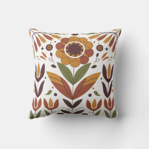 Autumn Bloom Harmony  Cushion