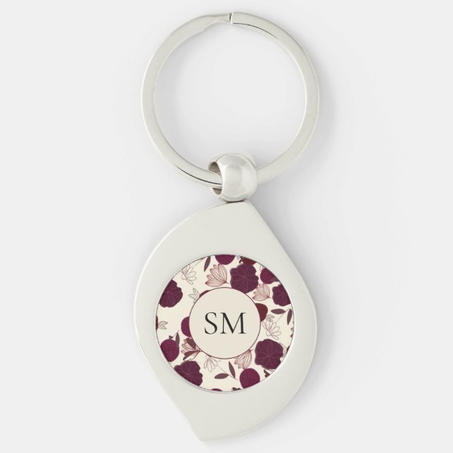 Autumn Blossom Key Ring (Front)