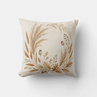 Autumn Botanical Harvest Cushion