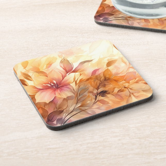 Autumn Bouquet Coaster (Left Side)