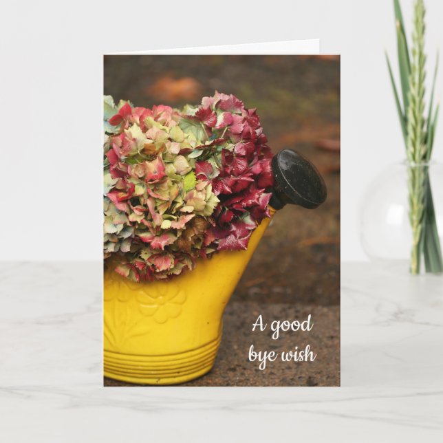 Autumn Bouquet Folded Greeting Card (Front)