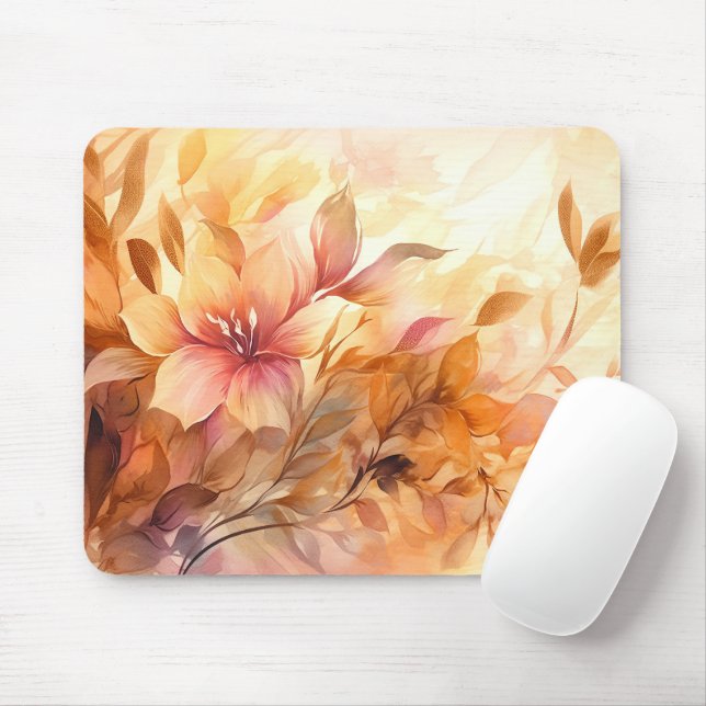 Autumn Bouquet Mouse Pad (With Mouse)