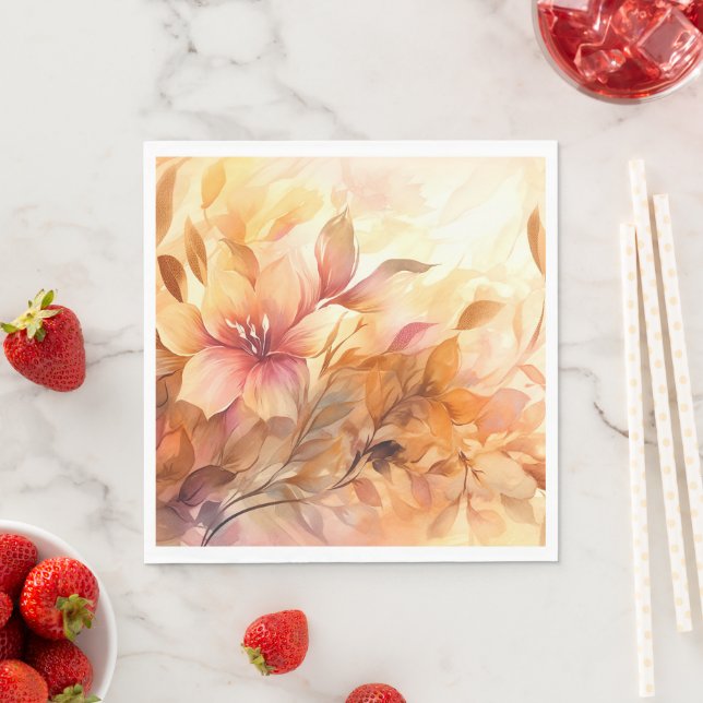 Autumn Bouquet Napkin (Insitu)