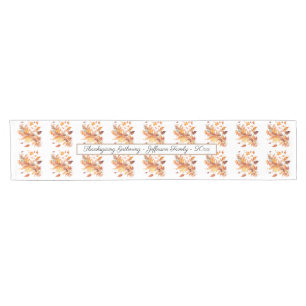 Autumn Breeze Maple Cascade, custom Short Table Runner