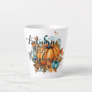 Autumn Breeze, Pumpkins Please – Cosy Fall Vibes Latte Mug