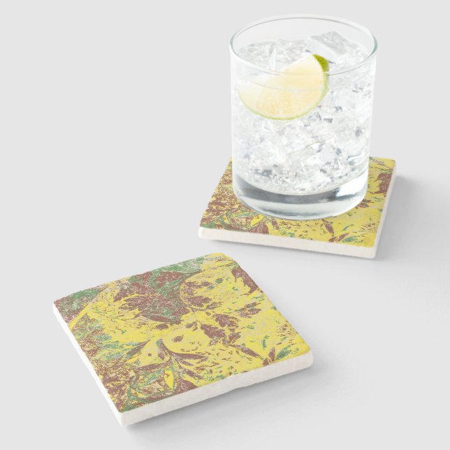 Autumn Breeze Stone Coaster (Side)