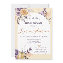 AUTUMN Bridal Shower