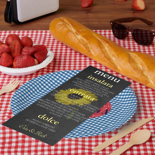 Autumn Bride Sunflower Bridal Shower Party Menu (Creator Uploaded)