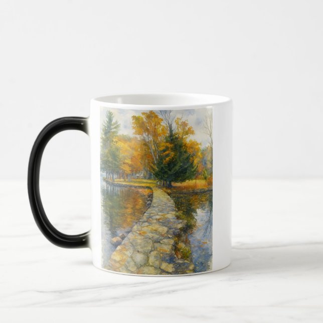Autumn Bridge Magic Mug (Left)