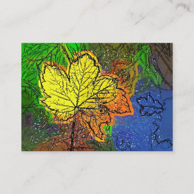 AUTUMN BUSINESS CARD (Front)