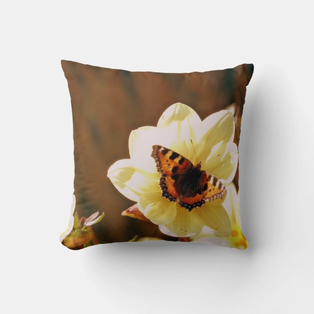 Autumn Butterfly Cushion (Front)