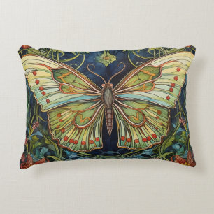 Autumn Butterfly Fall Throw Pillow