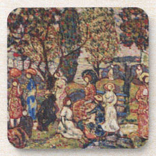 Autumn by Maurice Prendergast, Vintage Fine Art Coaster