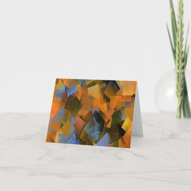 Autumn by the river.... card (Front)