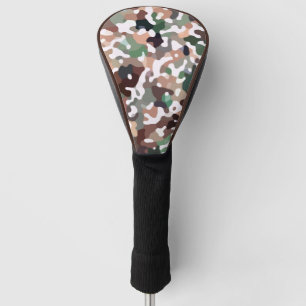 Autumn Camo Fall Colours Golf Head Cover
