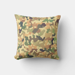 Autumn Camo Fall Colours Outdoor Cushion