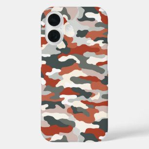 Autumn Camouflage iPhone 16 Case