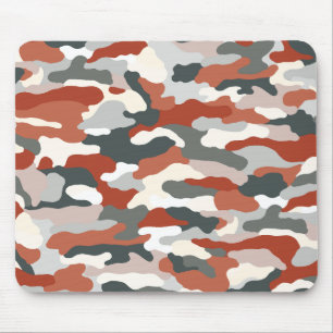 Autumn Camouflage Mouse Pad