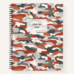 Autumn Camouflage Notebook