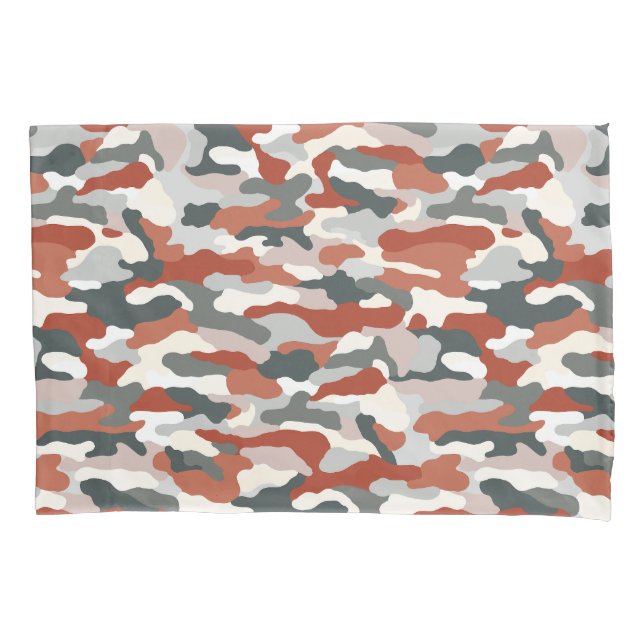 Autumn Camouflage Pillowcase (Front-Left)