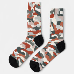 Autumn Camouflage Socks