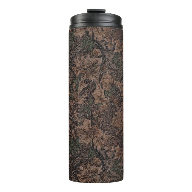 Autumn camouflage throw pillow coffee mug (Front)