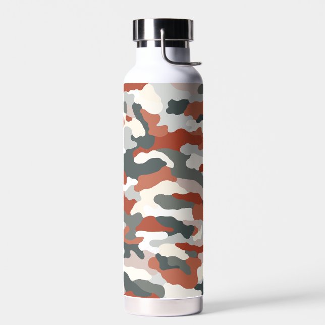 Autumn Camouflage Water Bottle (Left)