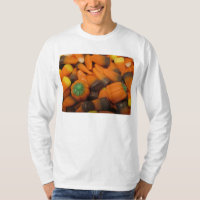 Autumn Candy Corn Mens Long-Sleeve T-Shirt