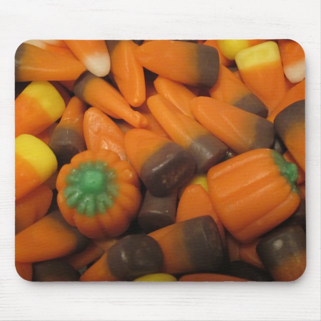 Autumn Candy Corn Mousepad (Front)
