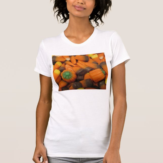 Autumn Candy Corn Womens Tank (Front)