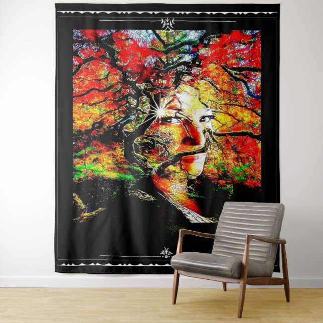 Autumn Candy Tapestry (In Situ)